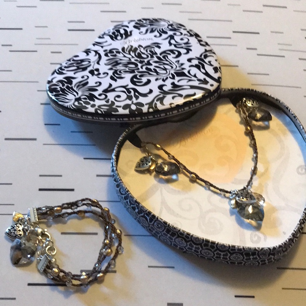 Brighton 3 piece Set / Necklace, Bracelet & Earrings